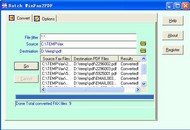 Batch WinFax2PDF screenshot